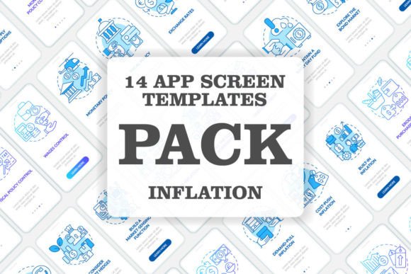 Inflation Consequences Mobile App Set
