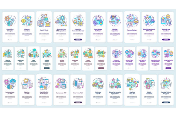 Macro Trends Onboarding Mobile Apps Graphics