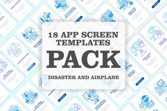 Prepare for Flood and Hailstorm App Set Graphics
