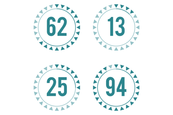 Progress Percentage Circle Dashboard in Review